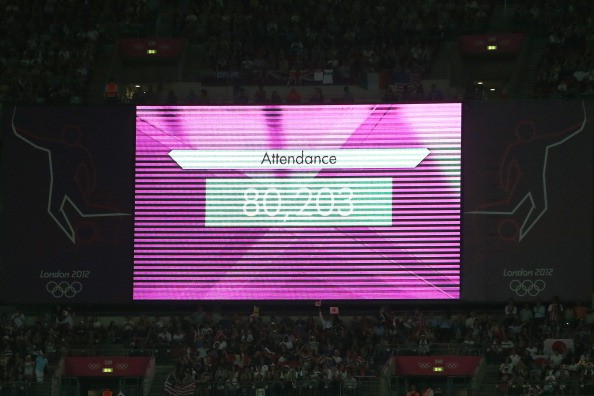 Hơn 80 nghìn khán giả đến sân Wembley theo dõi trận đấu, con số kỷ lục với một trận bóng đá nữ,